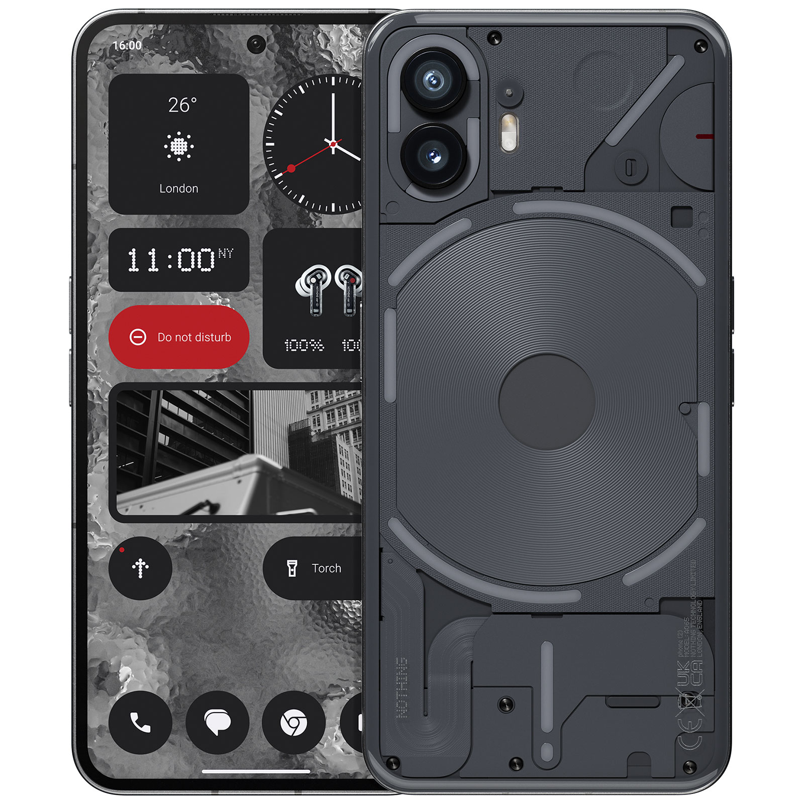 Phone (2) (12 Go / 512 Go) Gris