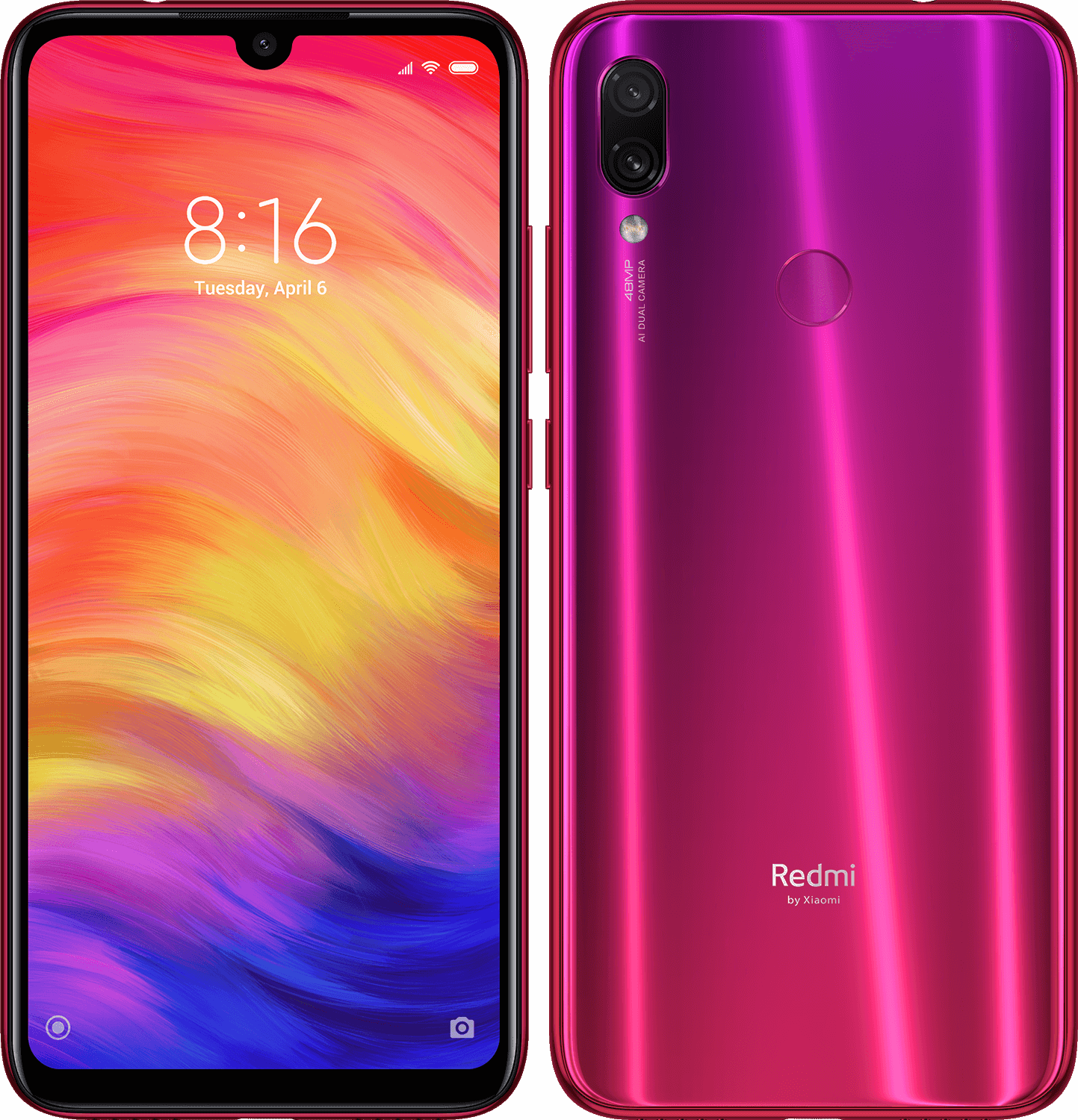 Redmi Note 7 - 4 / 64 Go - Rouge Nebuleuse · Reconditionné