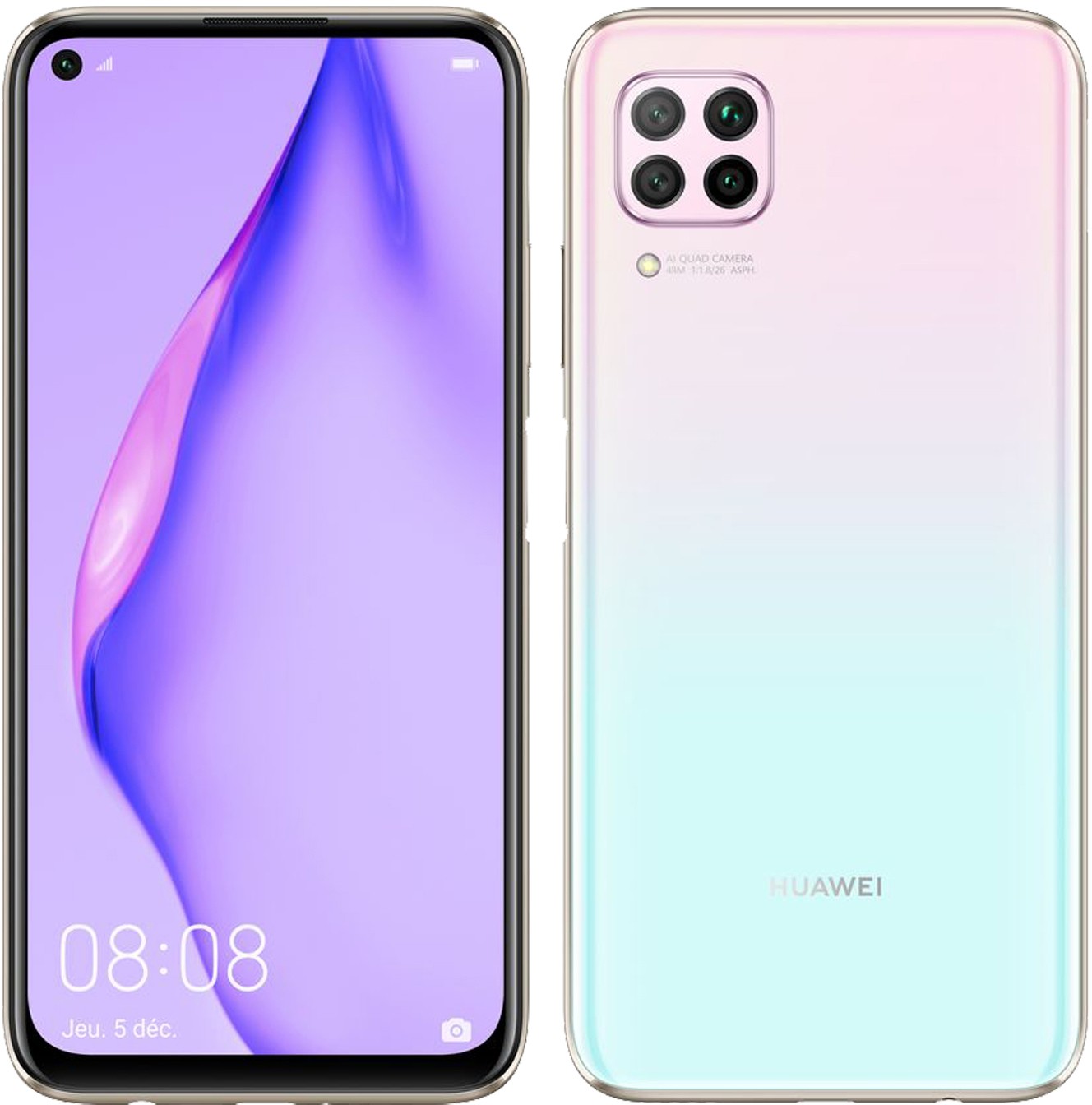 P40 Lite - 128 Go - Rose · Reconditionné