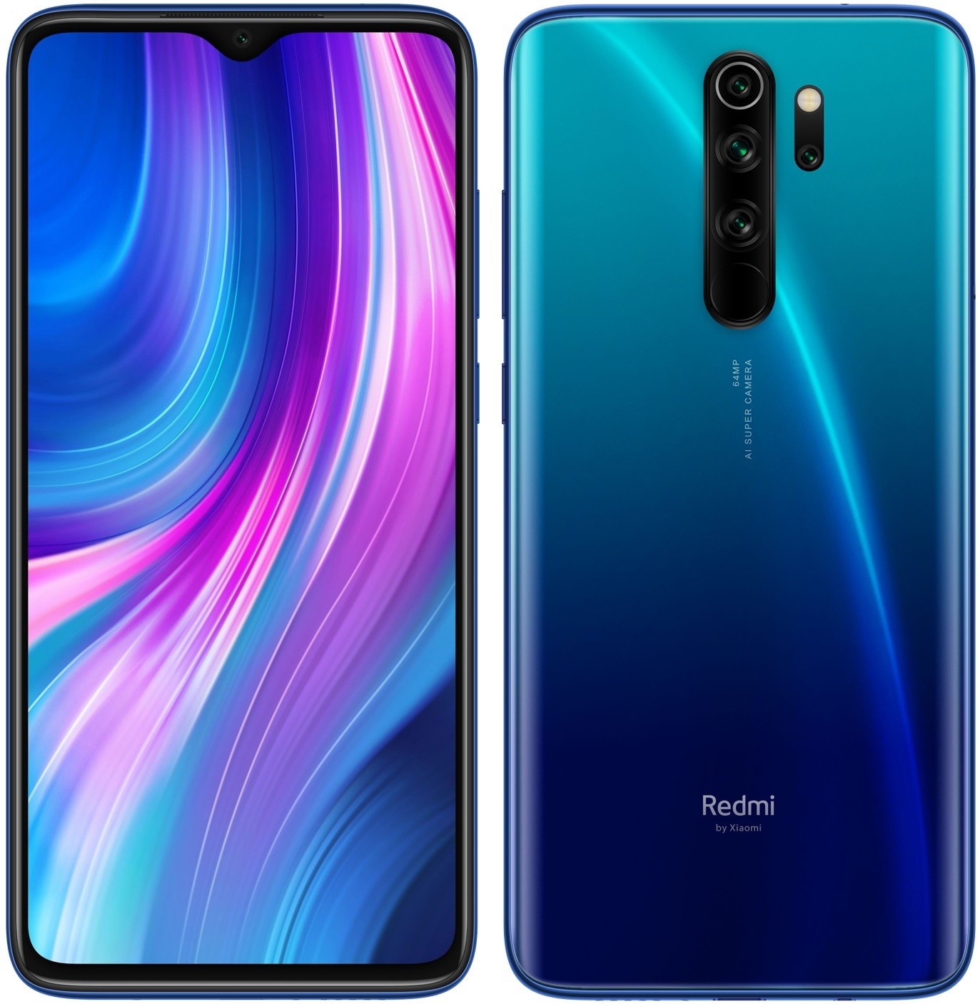 Redmi Note 8 Pro - 64 Go - Bleu · Reconditionné