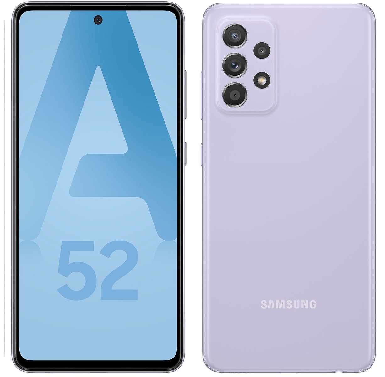 Galaxy A52 4G - 128 Go - Lavande · Reconditionné
