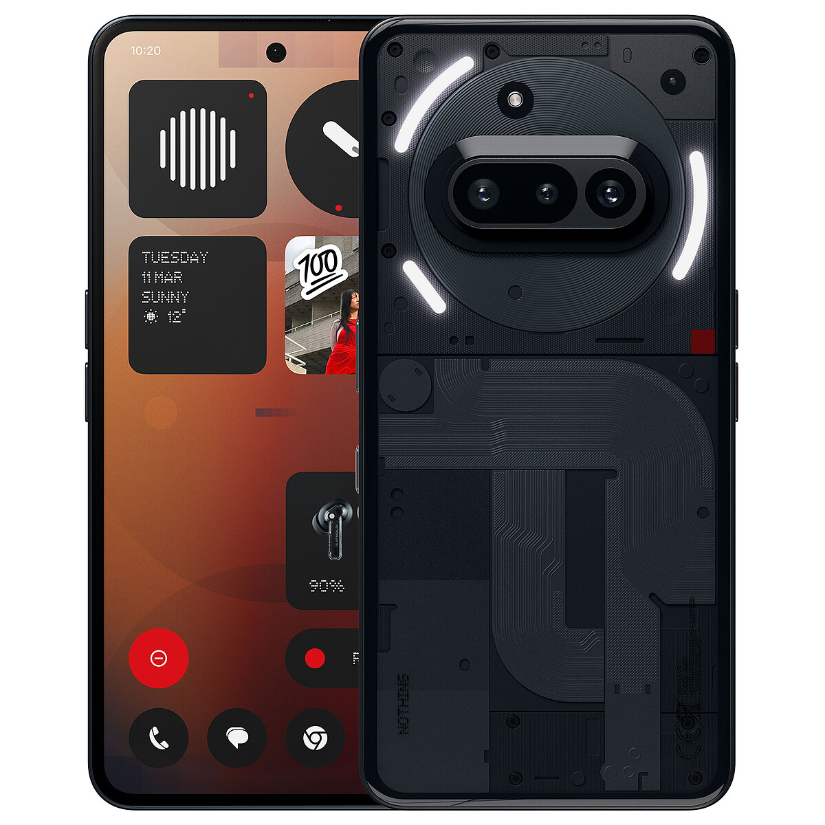 Phone (3a) Noir (12 Go / 256 Go)