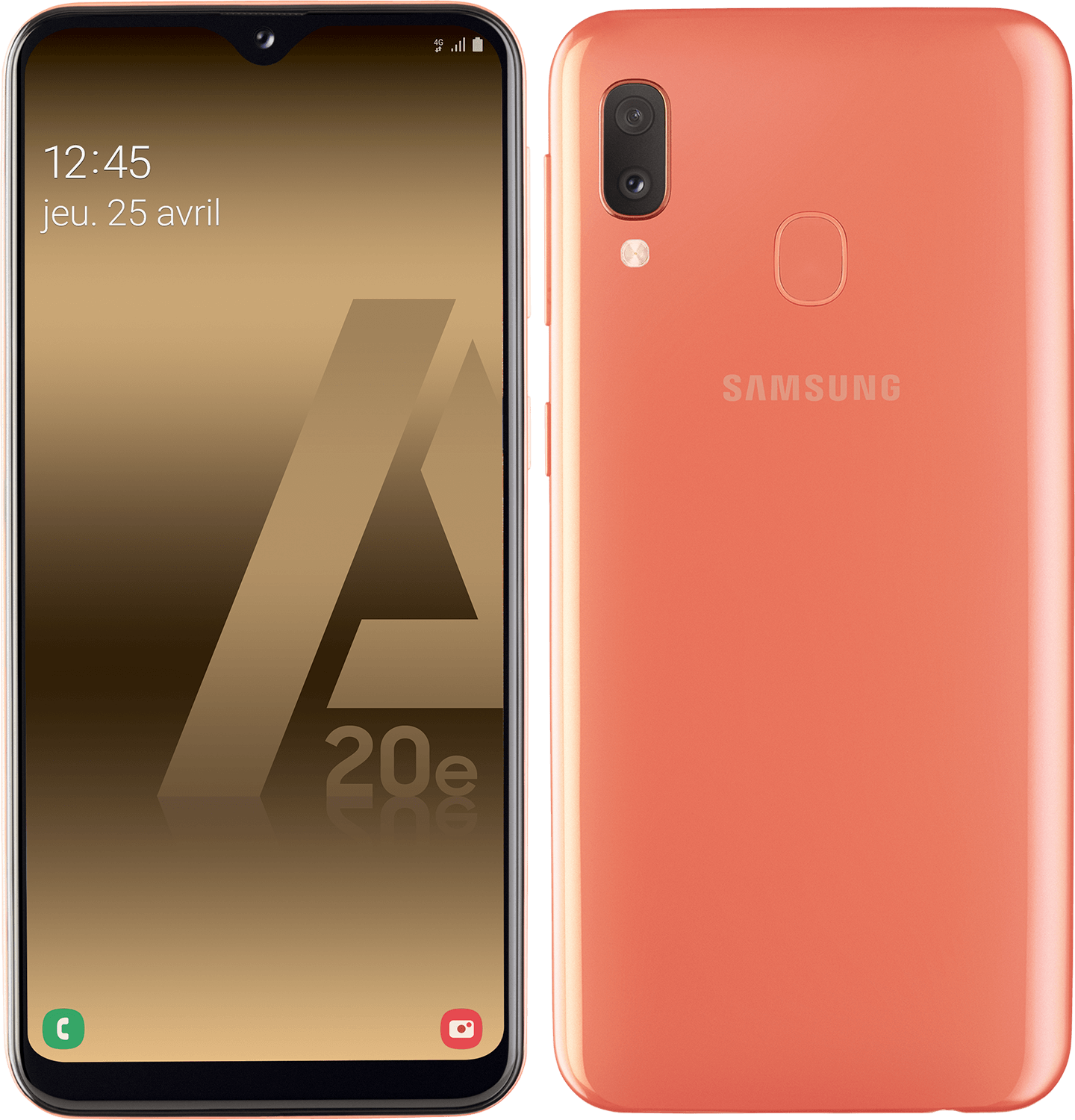 Galaxy A20e - 32 Go - Corail · Reconditionné