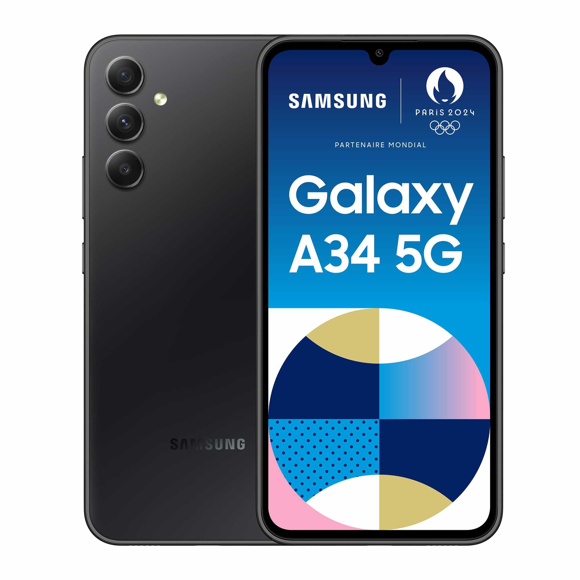 Galaxy A34 - 5G - 8/256 Go - Graphite