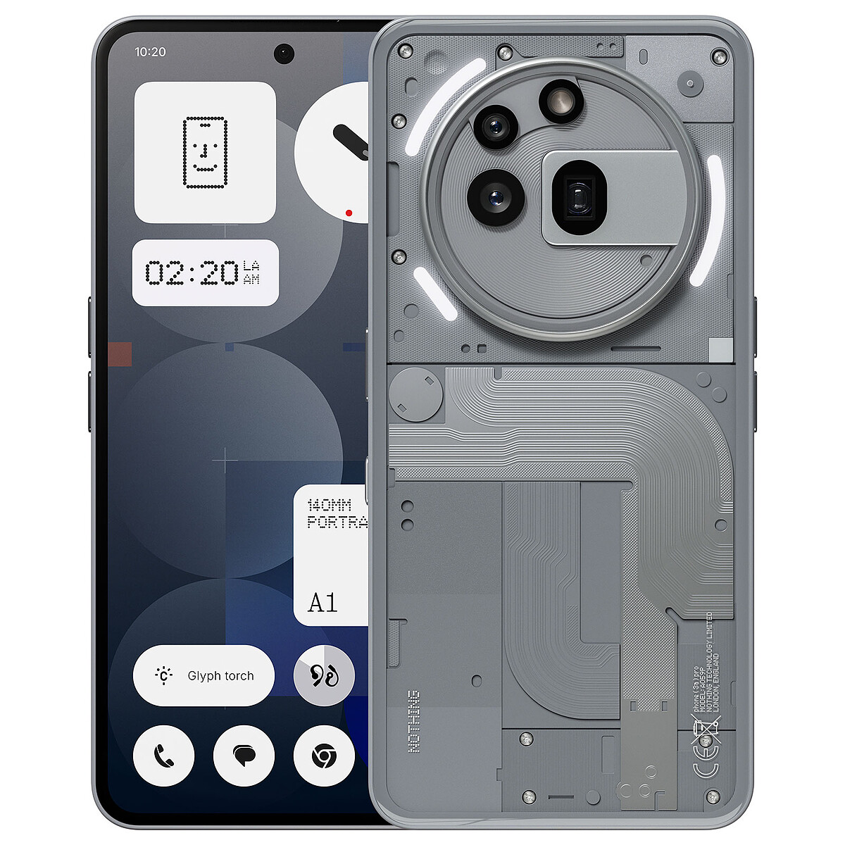 Phone (3a) Pro Gris (12 Go / 256 Go)