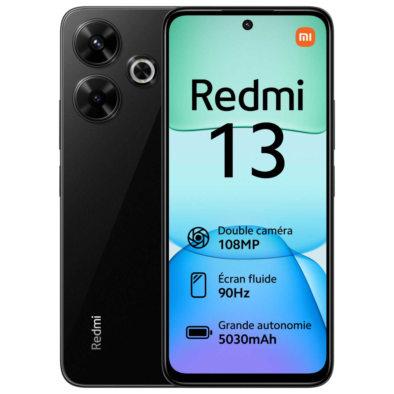 Redmi 13 - 4G - 8/256 Go - Noir