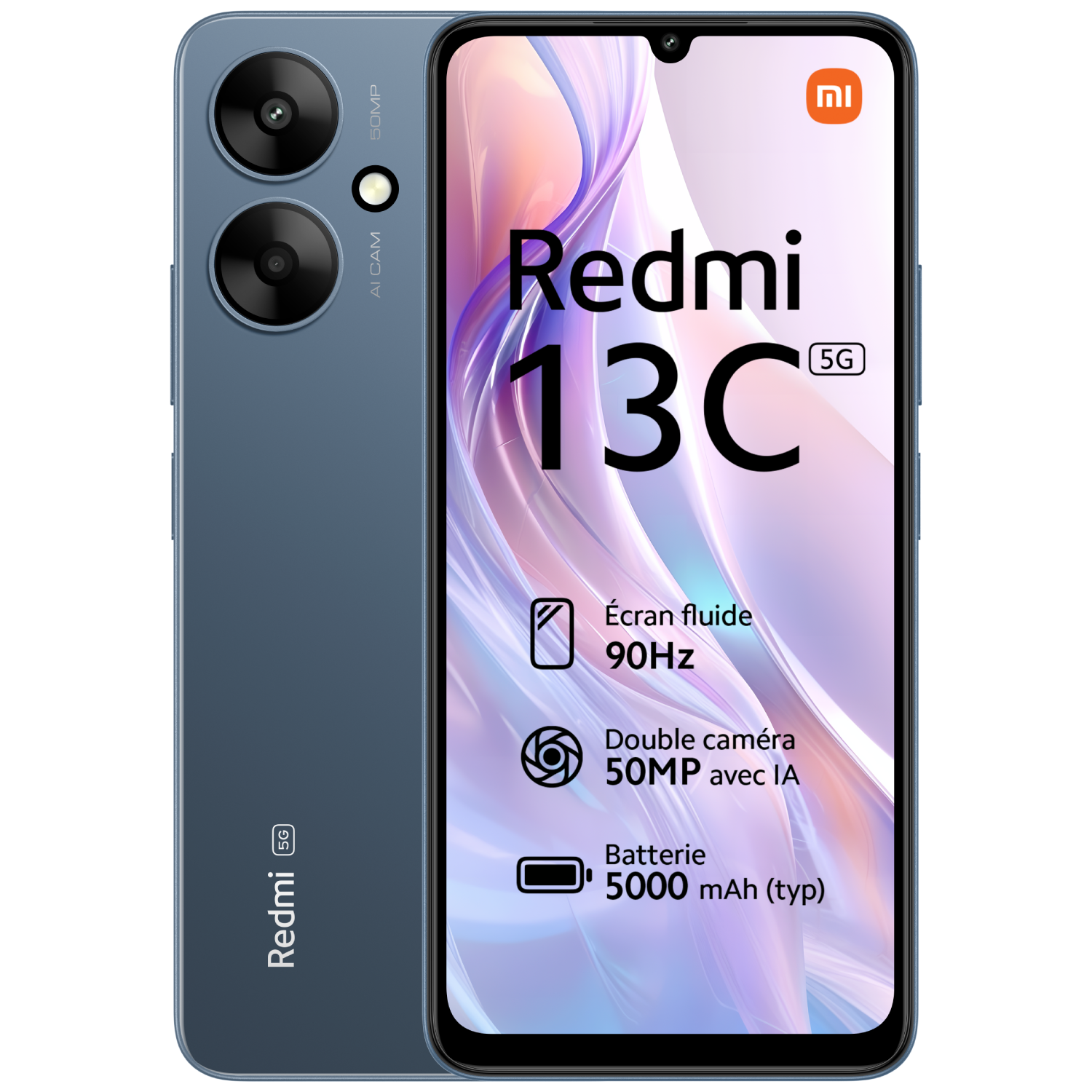 Redmi 13C - 5G - 4/128 Go - Bleu