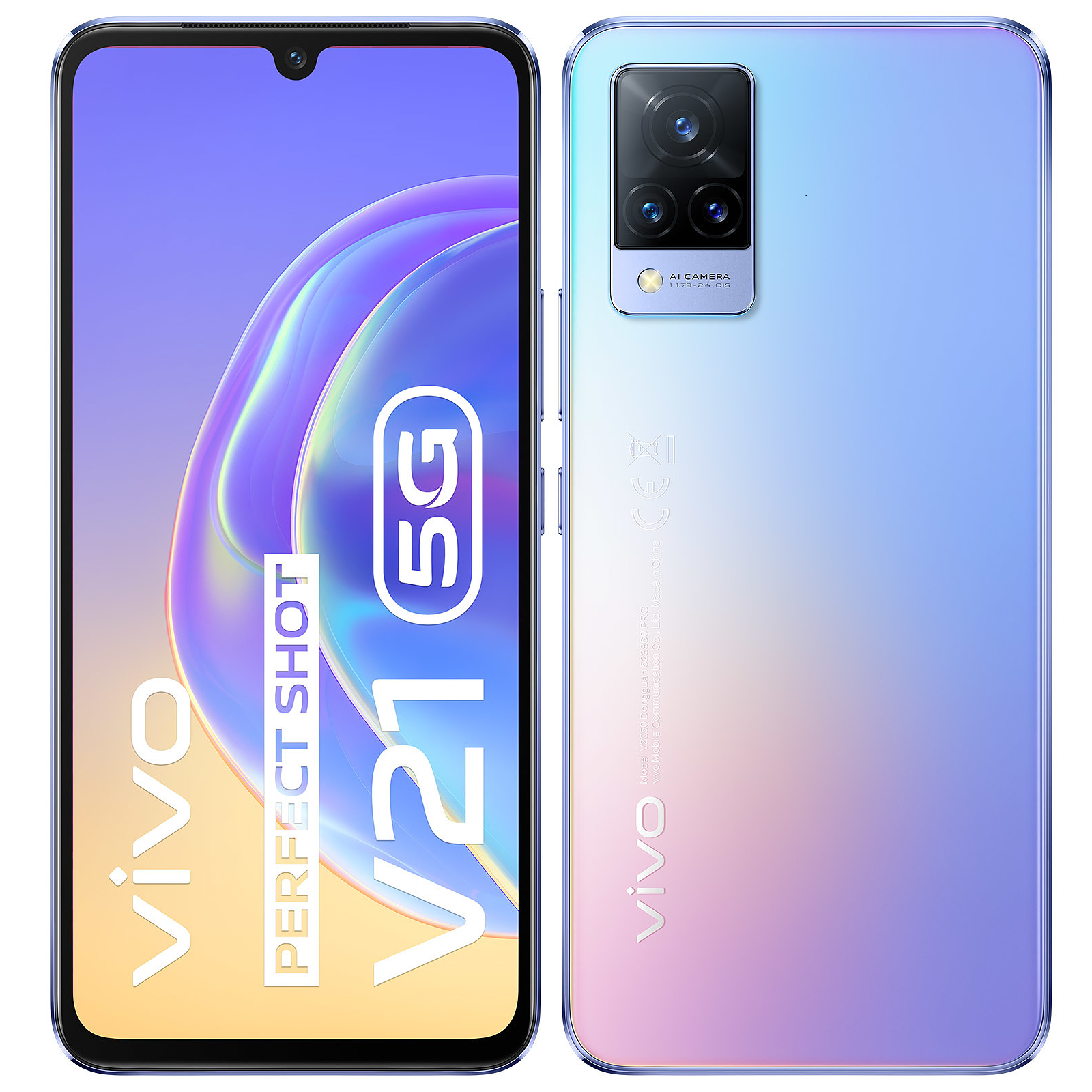 V21 5G - 8/128 Go - Bleu Flamboyant