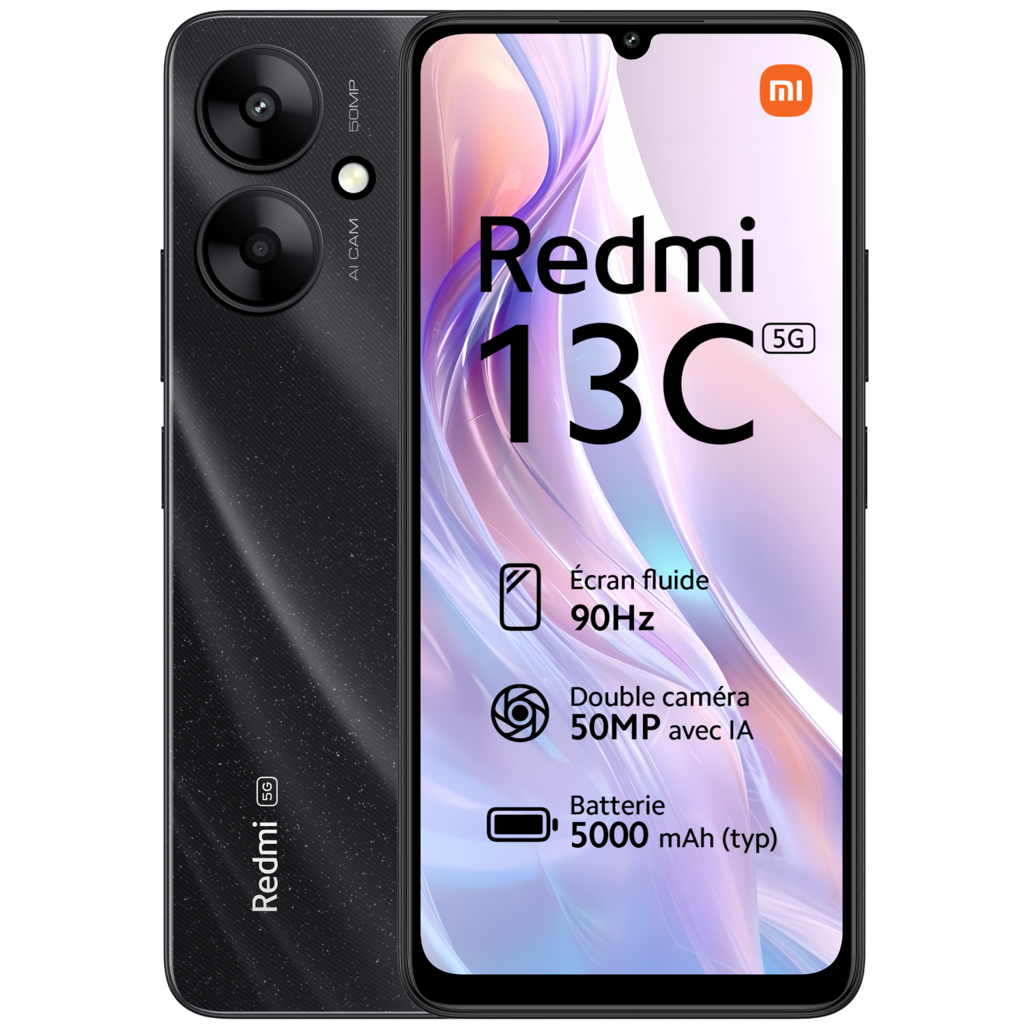 Redmi 13C - 5G - 4/128 Go - Noir