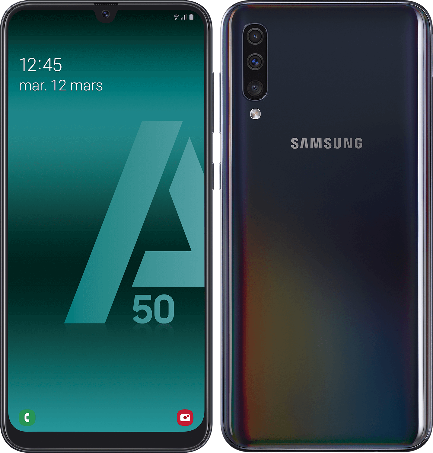Galaxy A50 - 128 Go - Noir · Reconditionné