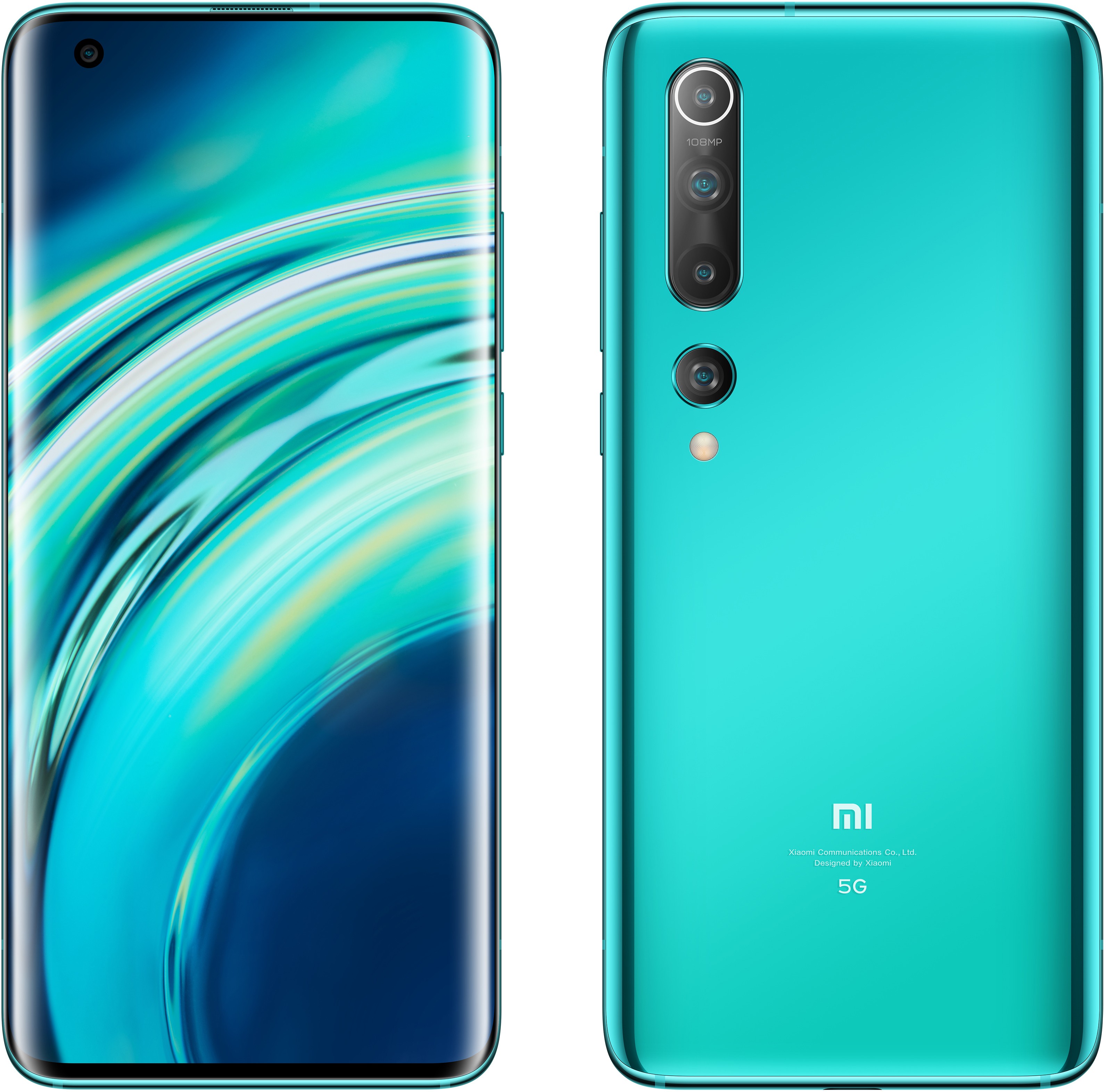 Mi 10 - 256 Go - 5G - Vert Corail · Reconditionné