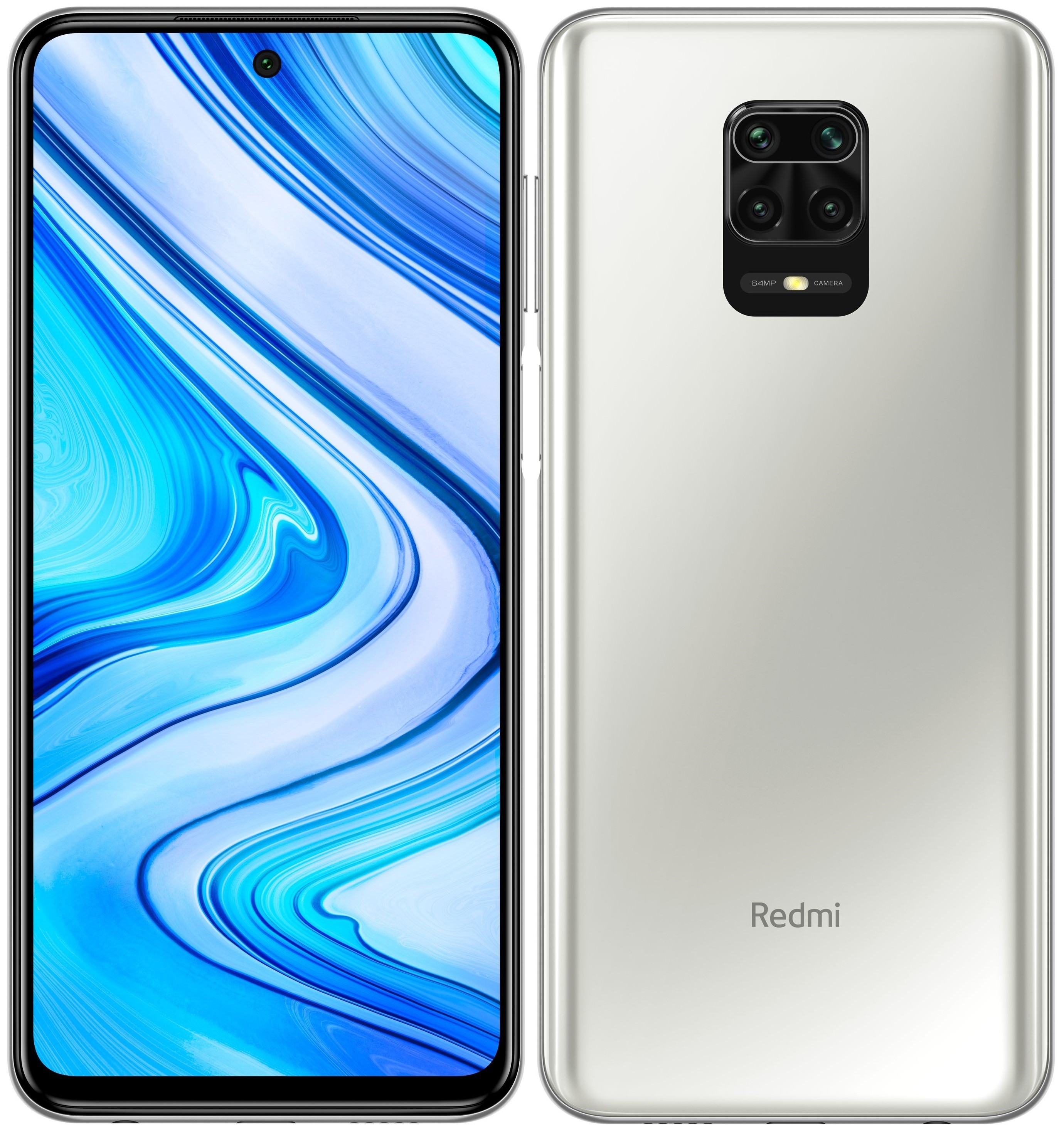 Redmi Note 9 Pro - 6/128 Go - Blanc Glacier