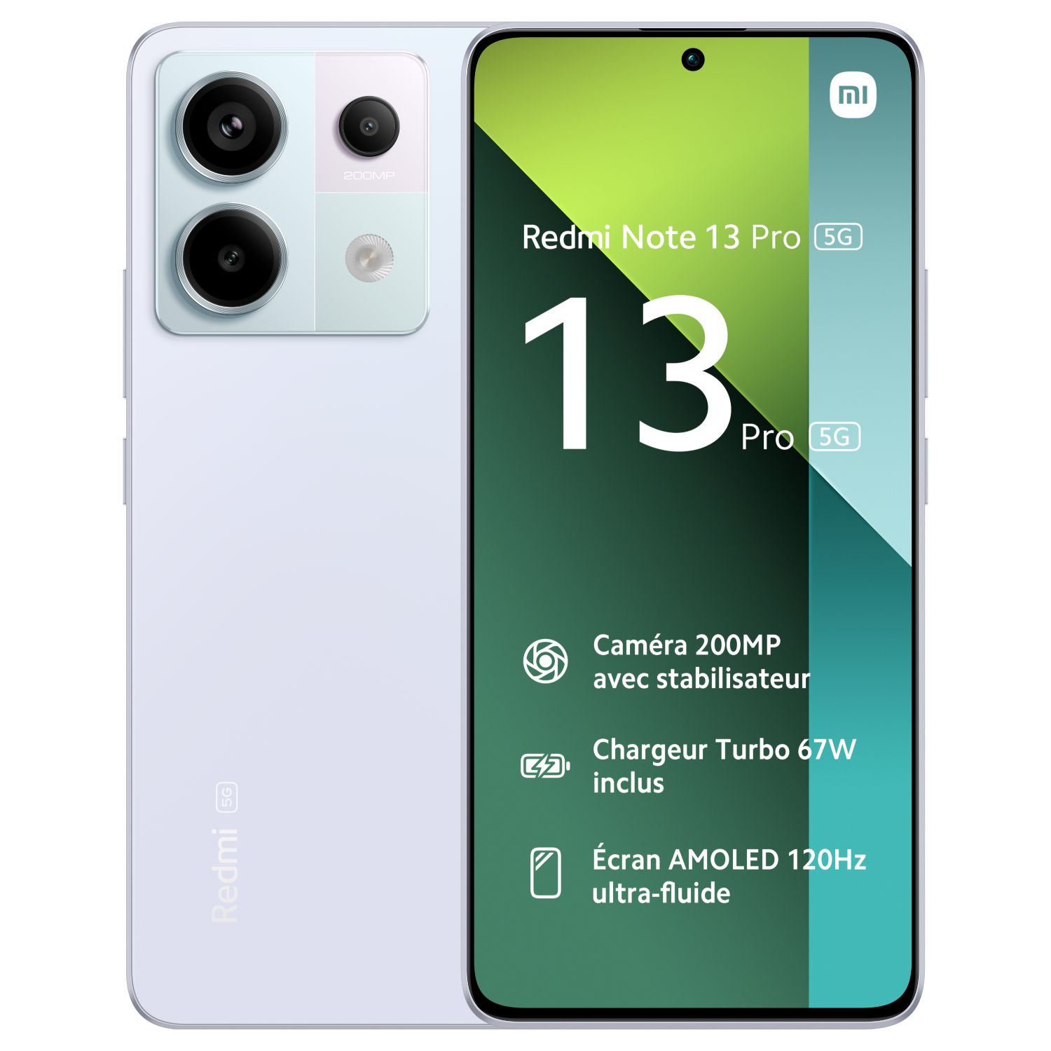 Redmi Note 13 Pro- 5G - 8/256 Go - Violet