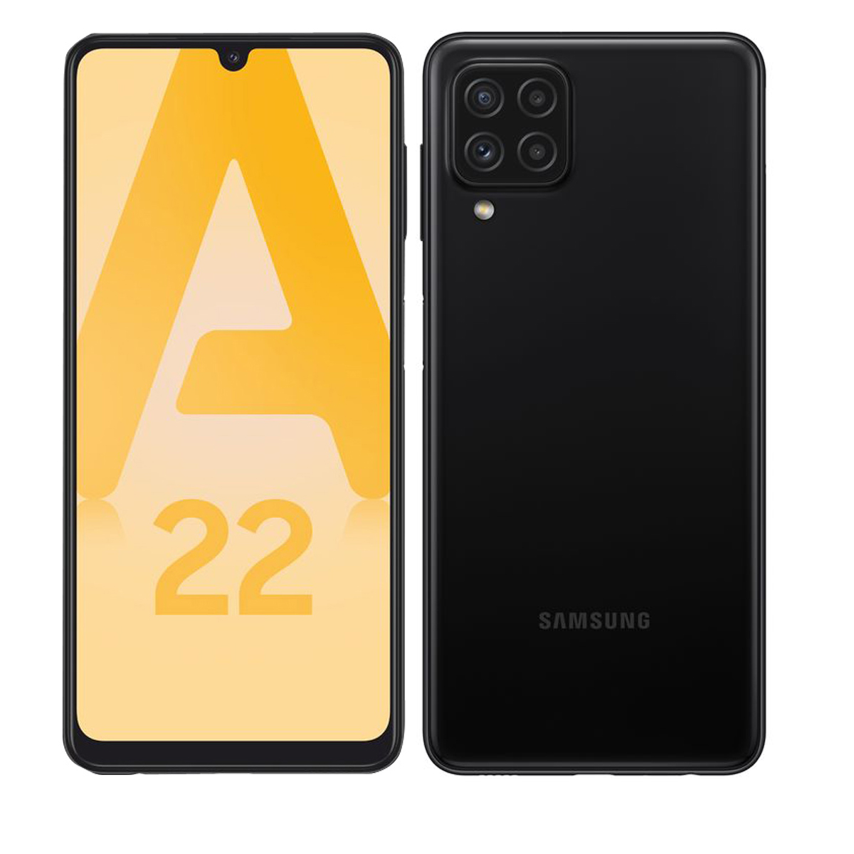 Galaxy A22 - 4G - 64 Go - Noir · Reconditionné