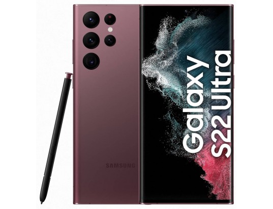 Smartphone S22 Ultra 256Go Bordeaux
