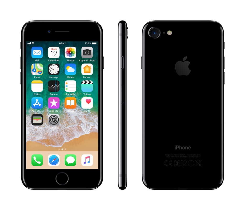 iPhone 7 - 32 Go - MQTX2ZD/A - Noir de Jais · Reconditionné