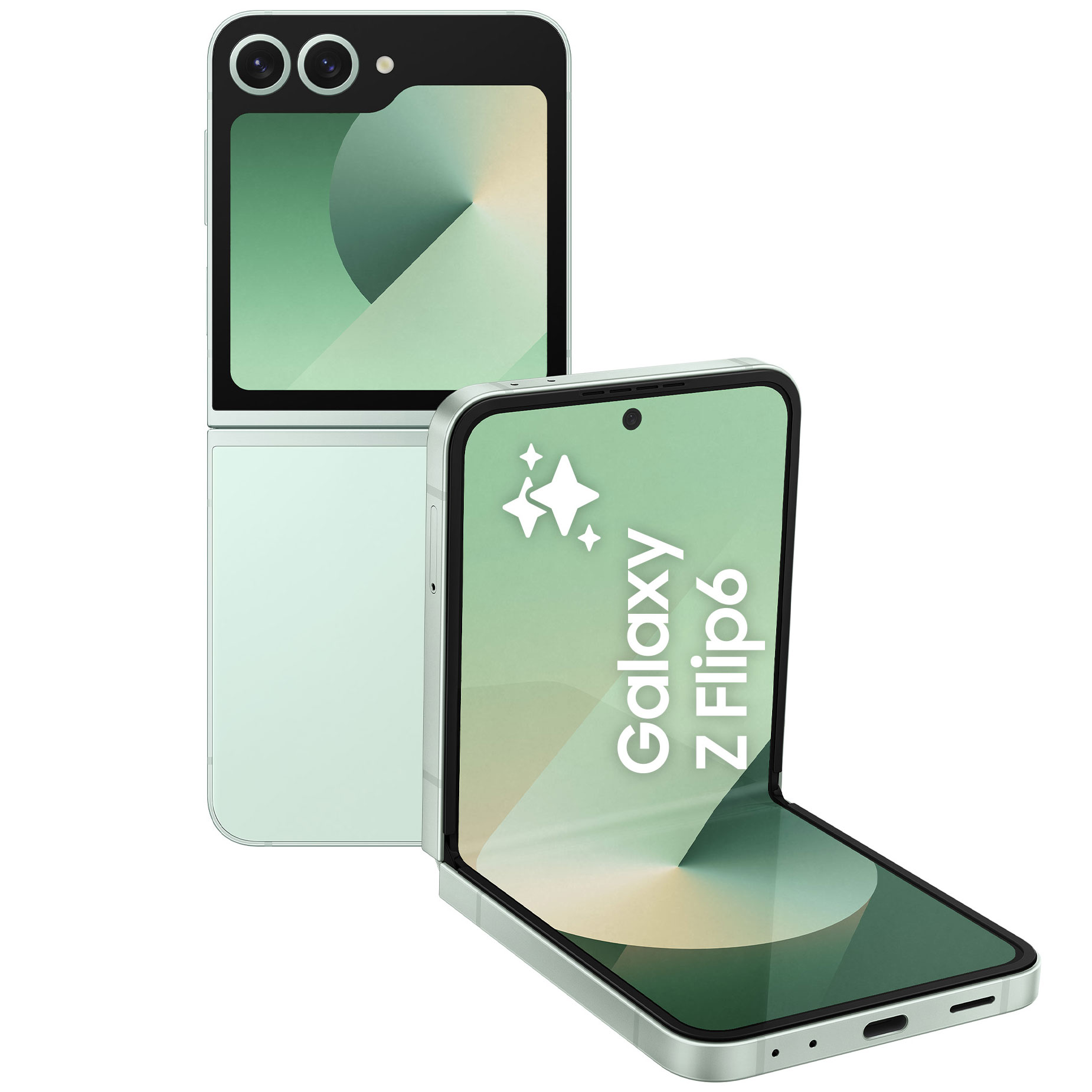 Galaxy Z Flip 6 Vert d'Eau (12 Go / 256 Go)
