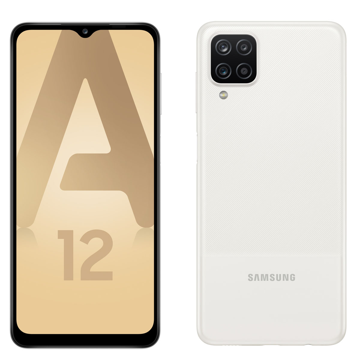 Galaxy A12 - 64 Go - Blanc · Occasion