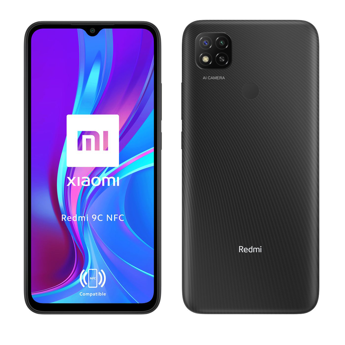 Redmi 9C NFC- 32 Go - Gris Minuit